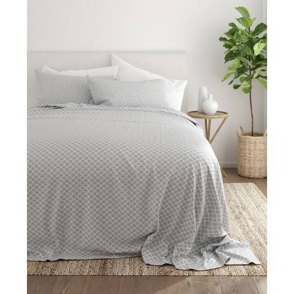 The Farmhouse Chic Premium Ultra Soft Pattern 3 Piece Sheet Set by Home Collection - Twin