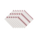 Design Import Zig Dobby Stripe Napkin, Set of 6