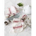 Design Import Zig Dobby Stripe Napkin, Set of 6