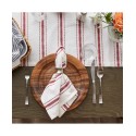 Design Import Zig Dobby Stripe Napkin, Set of 6