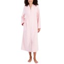 Woman's Plush Zig Zag Zipper Robe