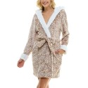 Women's Deluxe Touch Leopard-Print Robe
