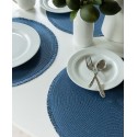 Fringed Round Placemat, Set of 4