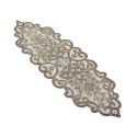 Beaded Scroll Motif Table Runner