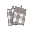 Farmhouse Living Buffalo Check Pot Holder Pair