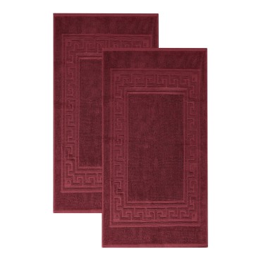 Cotton Key Infinity Border Bath , Set of 2 Cotton Key Infinity ...