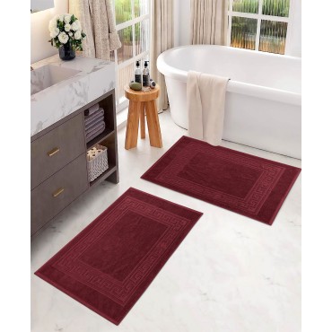 Cotton Key Infinity Border Bath , Set of 2 Cotton Key Infinity ...