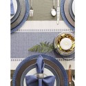 Design Import Floral Woven Round Placemat, Set of 6