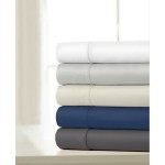 Cotton Sateen 1200 Thread Count 4-Piece Sheet Sets Cotton Sateen 1200 T...