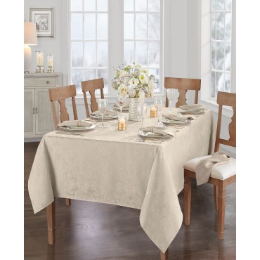 Damask Tablecloth - 60  Damask Tablecloth -...