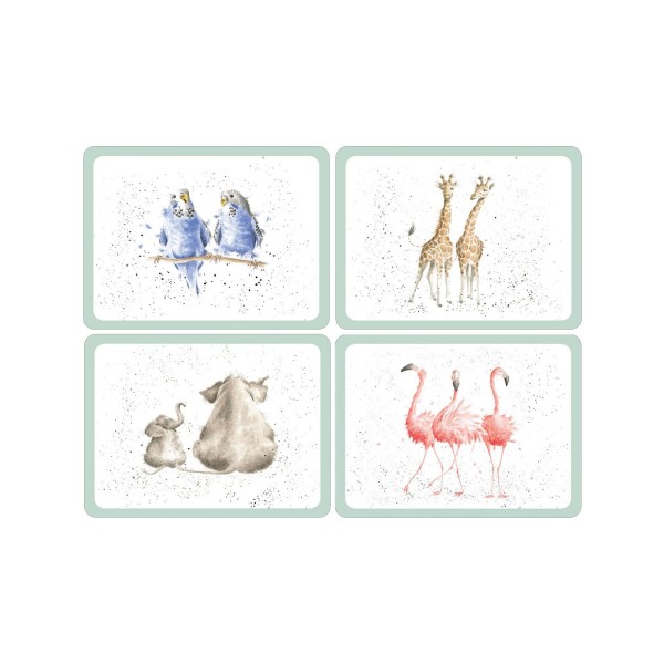 Worcester Zoological Placemat - Set of 4