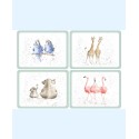 Worcester Zoological Placemat - Set of 4