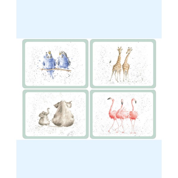 Worcester Zoological Placemat - Set of 4