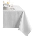 Continental Solid Texture Water and Stain Resistant Tablecloth, 52