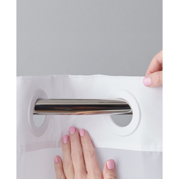 Waffle Shower Curtain with Liner, 71