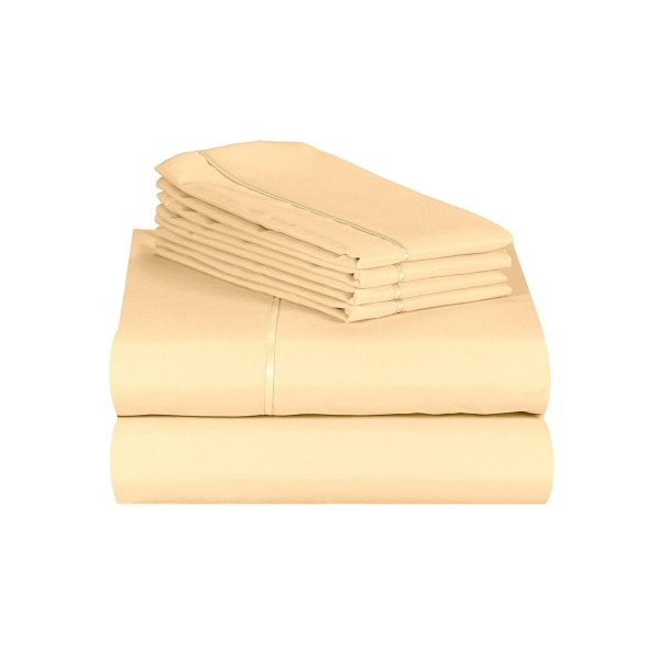 Twin XL 4PC Rayon from Bamboo Solid Performance Sheet Set