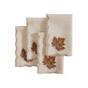 Happy Fall Leaves Cutwork Napkins Set of 4