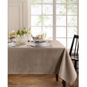 Solid Texture Water and Stain Resistant Tablecloth, 60