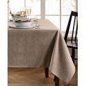 Solid Texture Water and Stain Resistant Tablecloth, 60