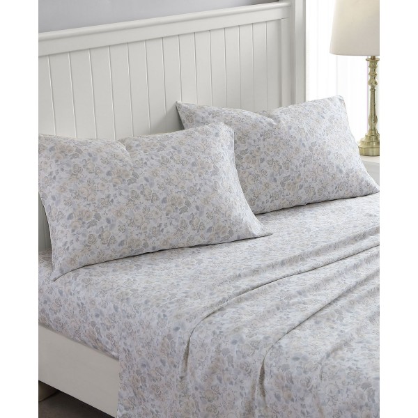 Quartet Cotton Sateen 4 Piece Sheet Set,