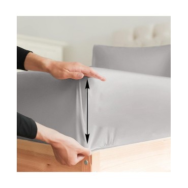 4 Piece 100% Cotton 400 Thread Count Sheet Set - 4 Piece 100% Cotton ...