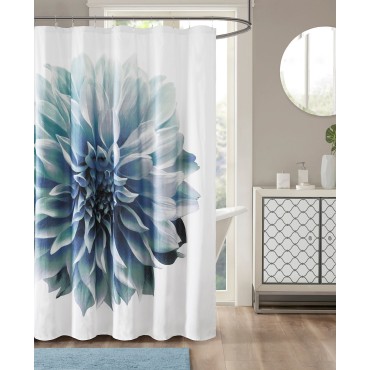 Cotton Percale Shower Curtain, 72 Cotton Percale Showe...