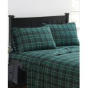 Super Soft 165 GSM Cotton Flannel 3 Piece Sheet Set, Twin