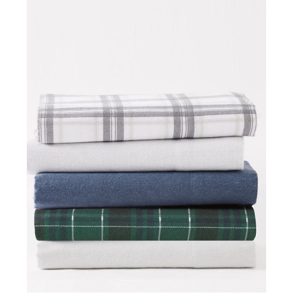 Super Soft 165 GSM Cotton Flannel 3 Piece Sheet Set, Twin