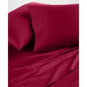 Sleep Luxe Extra Deep Pocket 700 Thread Count 100% Egyptian Cotton 4-Pc. Sheet Set, California   Sleep Luxe Extra De...