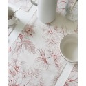 Glistening Poinsettias Metallic Table Runner, 13