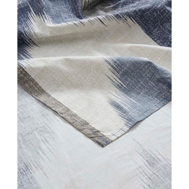 Alpine Chevron Stripe Cotton Shower Curtain, 72 Alpine Chevron Strip...